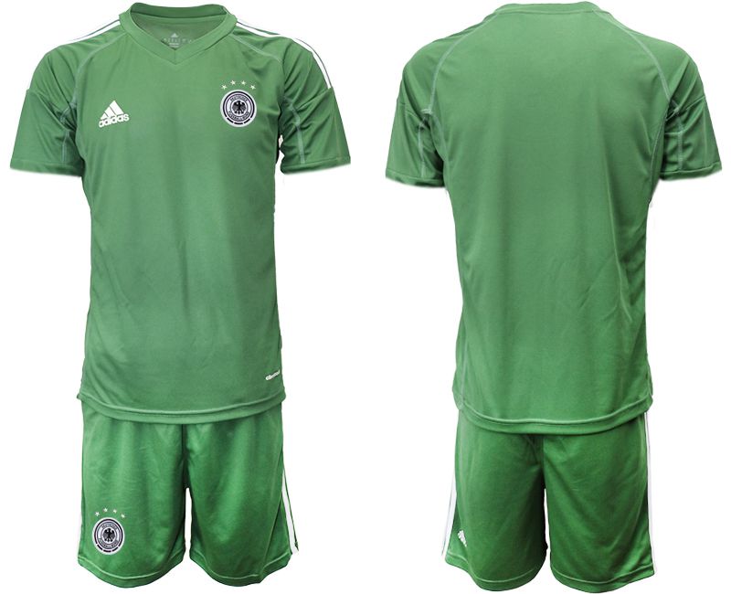 Men 2021 World Cup National Germany army green goalkeeper Soccer Jerseys